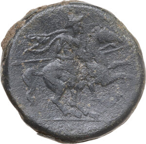 reverse: Syracuse.  Hieron II (274-216 BC).. AE 27 mm