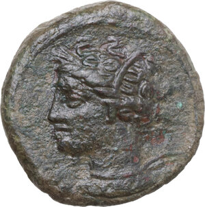 obverse: AE 17.5 mm, late 4th-early 3rd century BC