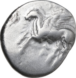 obverse: Epeiros, Ambrakia.  AR Stater, c. 360-338 BC