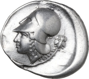 reverse: Epeiros, Ambrakia.  AR Stater, c. 360-338 BC