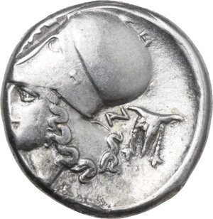 reverse: Akarnania, Anaktorion. AR Stater, c. 350-300 BC