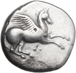 obverse: Akarnania, Leukas. AR Stater, c. 350-320 BC