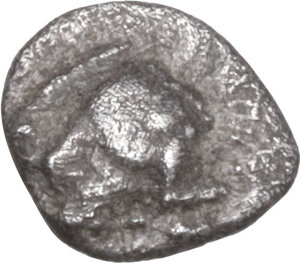 obverse: Mysia, Kyzikos. AR Tetartemorion, 460-450 BC