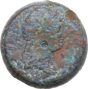 obverse: Egypt, Ptolemaic Kingdom.  Ptolemy VI Philometor (180-145 BC).. AE 31 mm, Alexandria mint, 163-145 BC