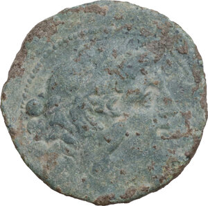 obverse: Anonymous Sextantal series.. AE Quadrans, after 211 BC