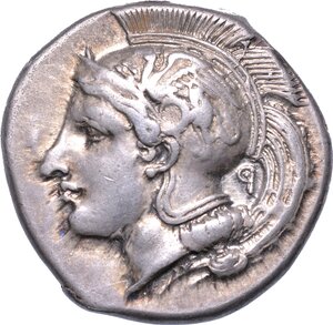 obverse: LUCANIA - VELIA. Nomos, anni 365-340 a.C.