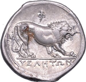 reverse: LUCANIA - VELIA. Nomos, anni 365-340 a.C.