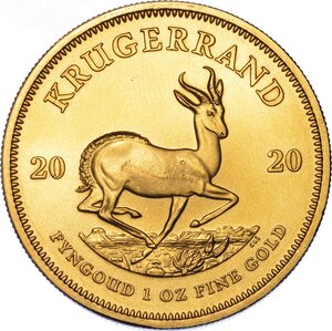 reverse: SUDAFRICA. Krugerrand 2020.