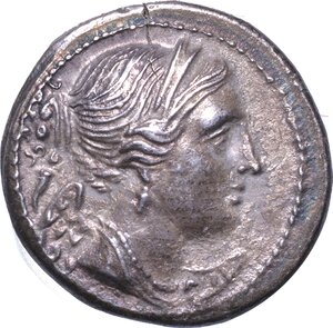 obverse: BRUTTIUM - BRETTI. Dracma. Emissione della seconda guerra punica, 216-214 a.C.