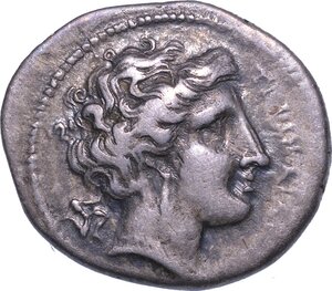 obverse: BRUTTIUM - TERINA. Dracma, anni 299-289 a.C.