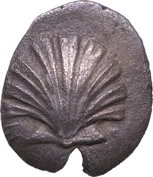 obverse: CALABRIA - TARANTO. Obolo, anni 500-473 a.C.