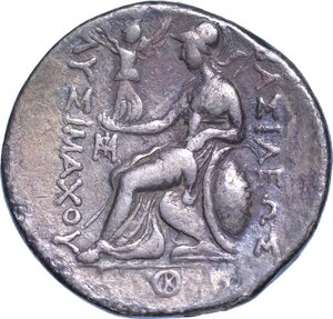 reverse: REGNO DI TRACIA. LISIMACO, 323-281 a.C. Tetradracma.