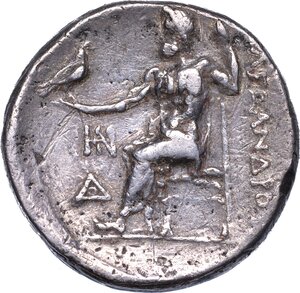 reverse: REGNO DI MACEDONIA. ALESSANDRO III MAGNO, 336-323 a.C. Tetradracma.