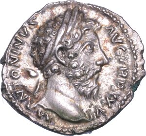 obverse: MARCO AURELIO, 161-180. Denario. anni 171-172. Roma.