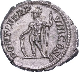 reverse: CARACALLA, 198-217. Denario, anno 206.