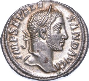 obverse: ALESSANDRO SEVERO, 222-235. Denario. Roma.