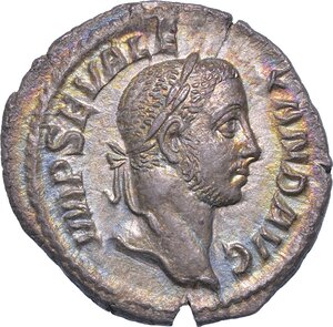 obverse: ALESSANDRO SEVERO, 222-235. Denario. Roma.