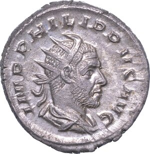 obverse: FILIPPO I, 244-249. Antoniniano, 244-247. Roma.