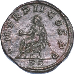 reverse: FILIPPO I, 244-249. Sesterzio, anno 245.