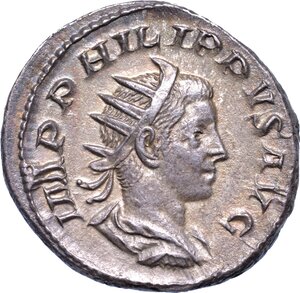 obverse: FILIPPO II, 247-249. Antoniniano.