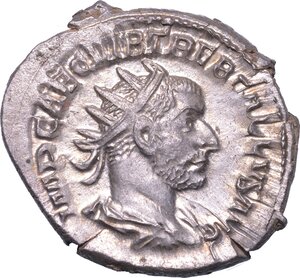 obverse: TREBONIANO GALLO, 251-253. Antoniniano, anno 252. Roma.