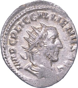 obverse: GALLIENO, 253-268. Antoniniano, anno 257. Roma.