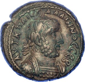 obverse: GALLIENO, 253-268. Tetradracma. Alessandria d Egitto.