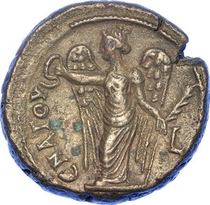 reverse: GALLIENO, 253-268. Tetradracma. Alessandria d Egitto.