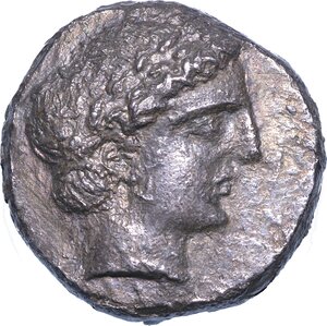 obverse: ILLIRIO-EPIROTE. DAMASTIUM. Tetradracma, IV sec. a.C.