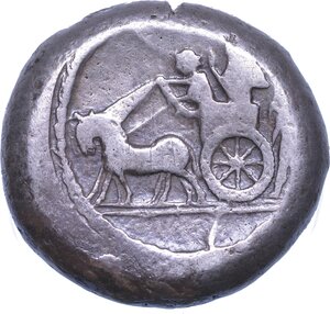 reverse: SIDONE. BAALSHALLIM II, 386-372 a.C. Doppio Shekel.