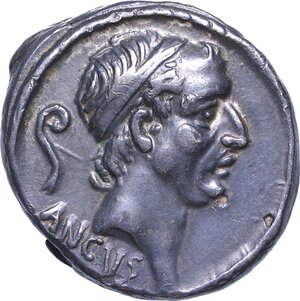 obverse: MARCIA. L. Marcius Philippus, anno 57 a.C. Denario.