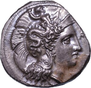 obverse: LUCANIA - ERACLEA. Nomos, anni 330-320 a.C.