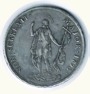 obverse: GENOVA - Dogi biennali - 8 Lire 1793.