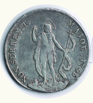 obverse: GENOVA dogi biennali - 8 Lire 1796