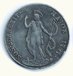 obverse: GENOVA Dogi biennali - 8 Lire 1797