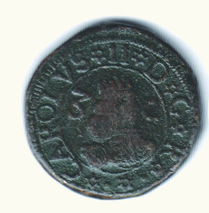 obverse: CAGLIARI - Carlo II (1665-1700) - 3 Cagliaresi 1695.