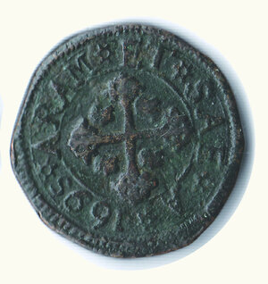 reverse: CAGLIARI - Carlo II (1665-1700) - 3 Cagliaresi 1695.