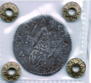 obverse: ANCONA Paolo IV Giulio s.d.