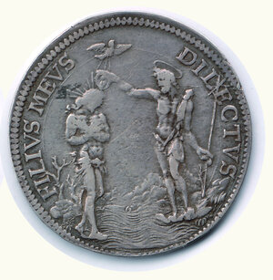 reverse: FIRENZE - Cosimo III - Piastra 1684 - Cifre grandi - MIR 329/3.