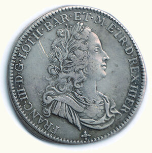 obverse: FIRENZE - Francesco II di Lorena - 1/2 Francescone 1739