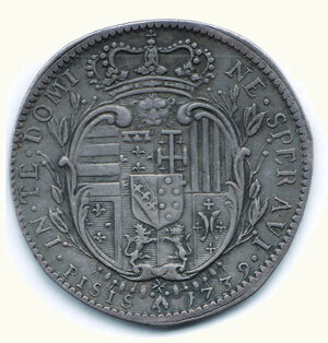 reverse: FIRENZE - Francesco II di Lorena - 1/2 Francescone 1739