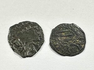 obverse: FIRENZE - Francesco II - 10 Quattrini + Quattrino