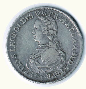 obverse: FIRENZE Pietro Leopoldo di Lorena - Francescone 1767