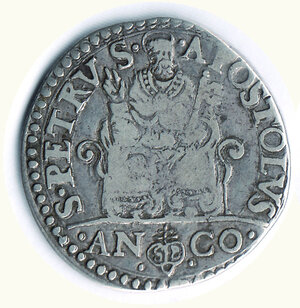 obverse: ANCONA - Pio V - Testone