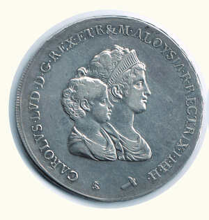 obverse: FIRENZE - Carlo Ludovico - Reggenza - Dena 1805.