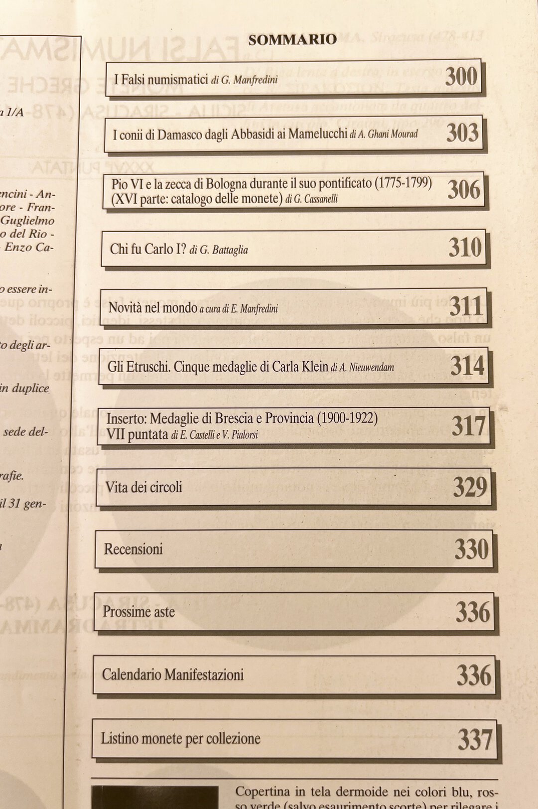 Rovescio moneta