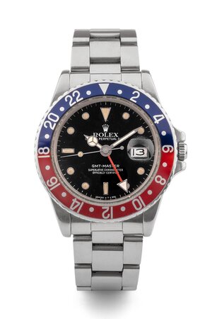 obverse: ROLEX GMT Master II 