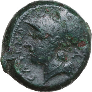 obverse: Samnium, Southern Latium and Northern Campania, Cales. AE 19 mm, 265-250 BC