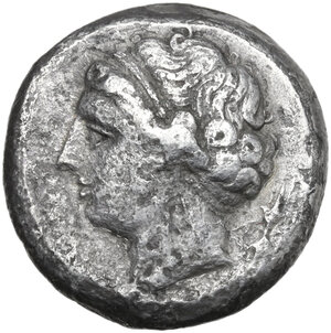 obverse: Central and Southern Campania, Neapolis. AR Nomos, c. 275-250 BC