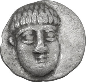 obverse: Central and Southern Campania, Phistelia. AR Obol, c. 325-275 BC